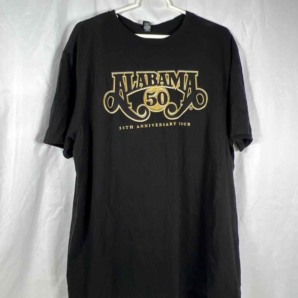 Alabama Band T-shirt 50th Anniversary Tour Tee - XL
